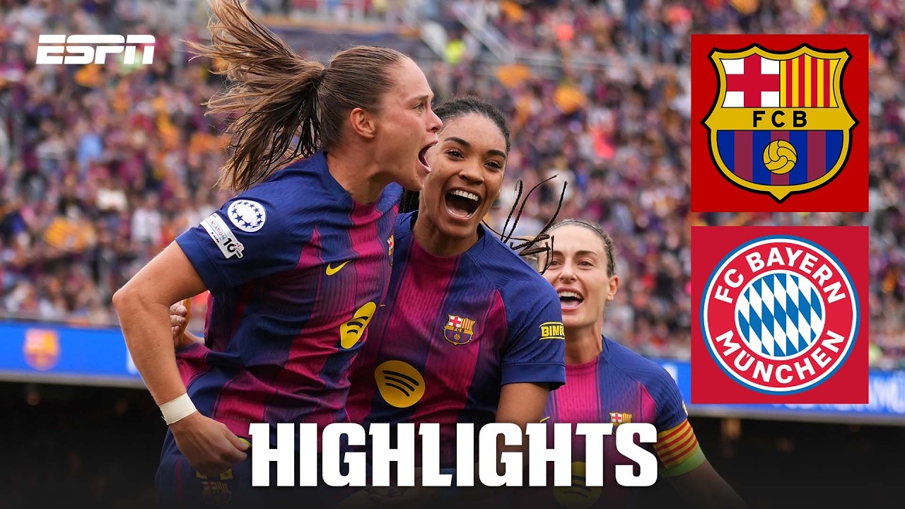 Barcelona REACH FINAL after 6-goal thriller vs. Bayern | UEFA Women&rsquo;s Champions League Highlights