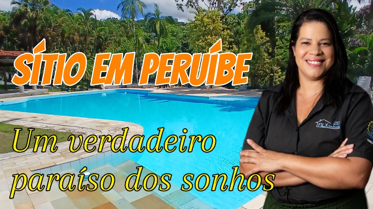 Paraíso em Peruíbe: 11 alqueires de natureza e piscina espetacular