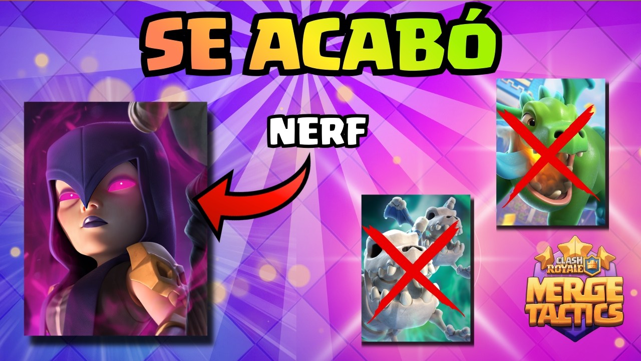 Acaban de DESTRUIR a la bruja en Táctica Royale...