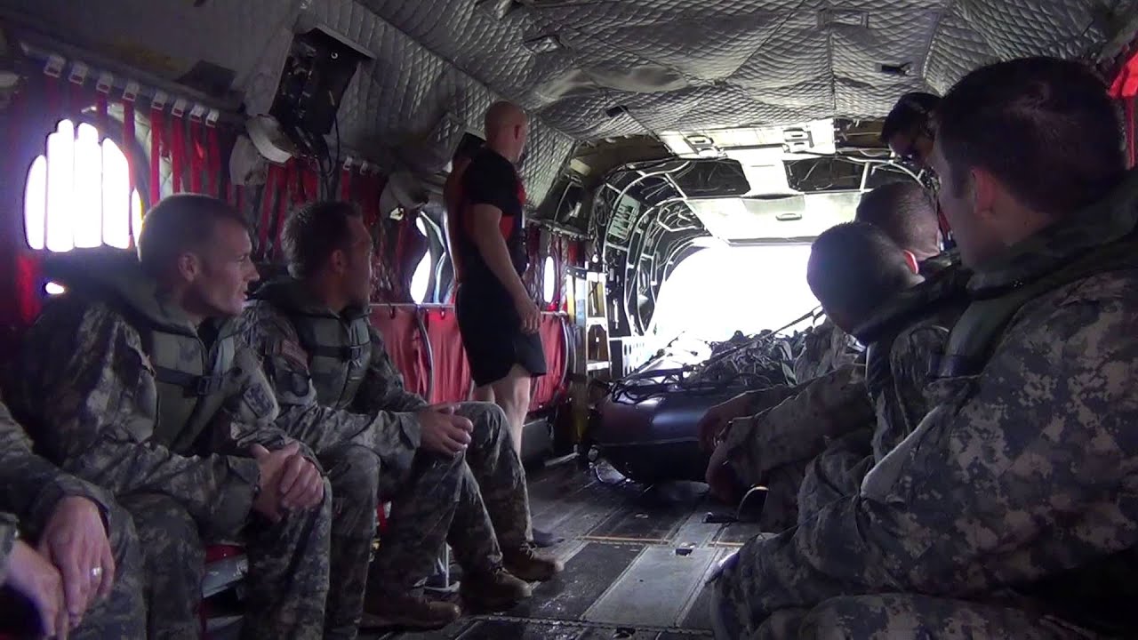 Helocast - Sapper Trainees