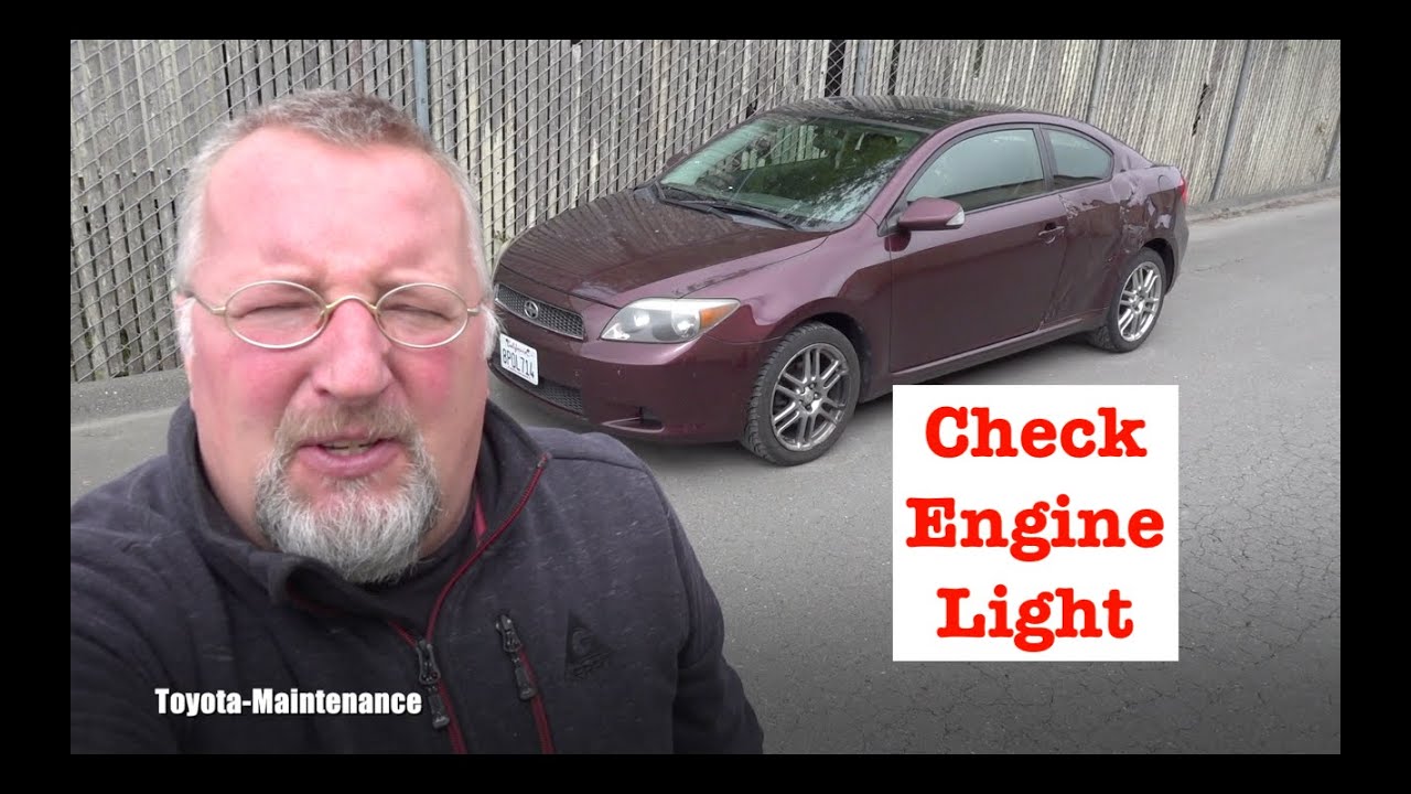 SCION TC Check Engine Light On