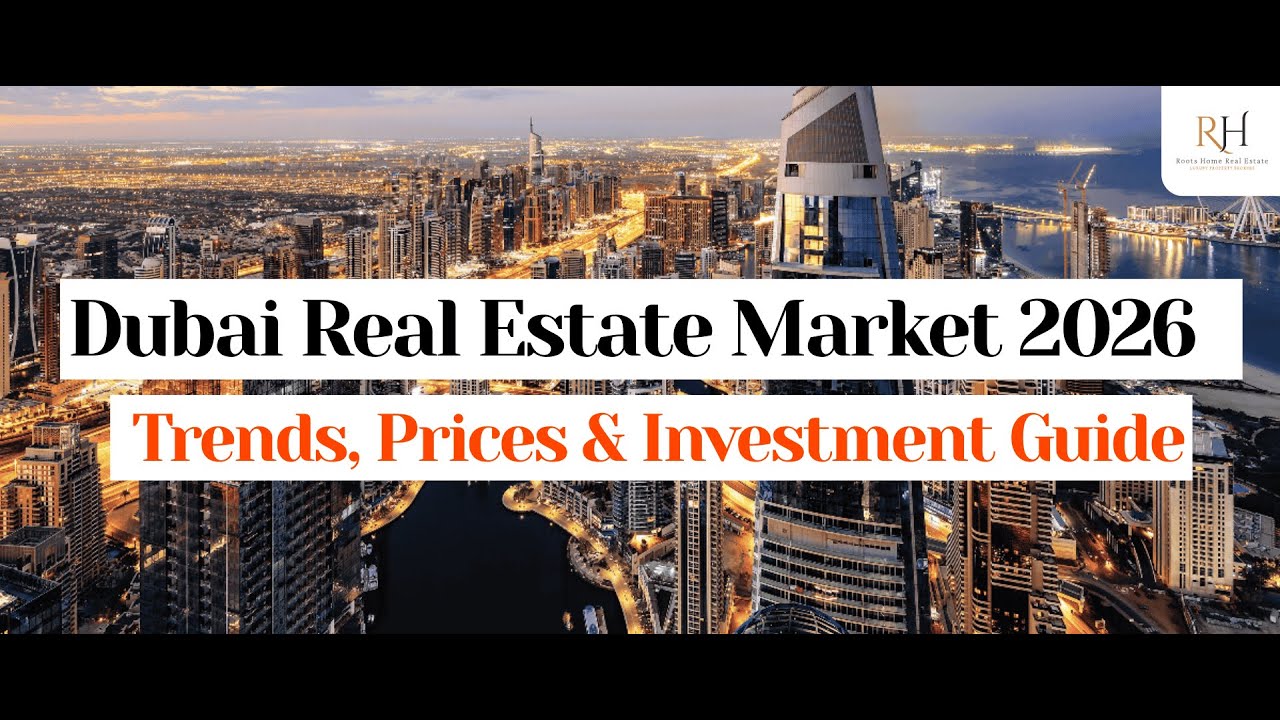 Dubai Real Estate Market 2026 | Trends, Prices & Investment Guide