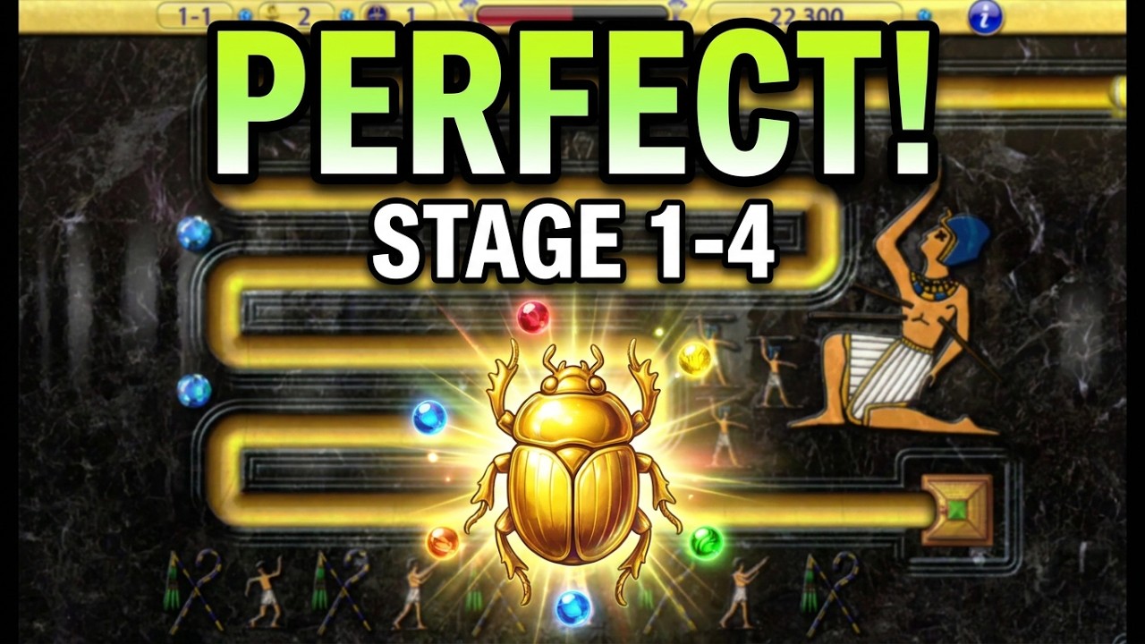 Luxor: Amun Rising HD. Stage 1-4