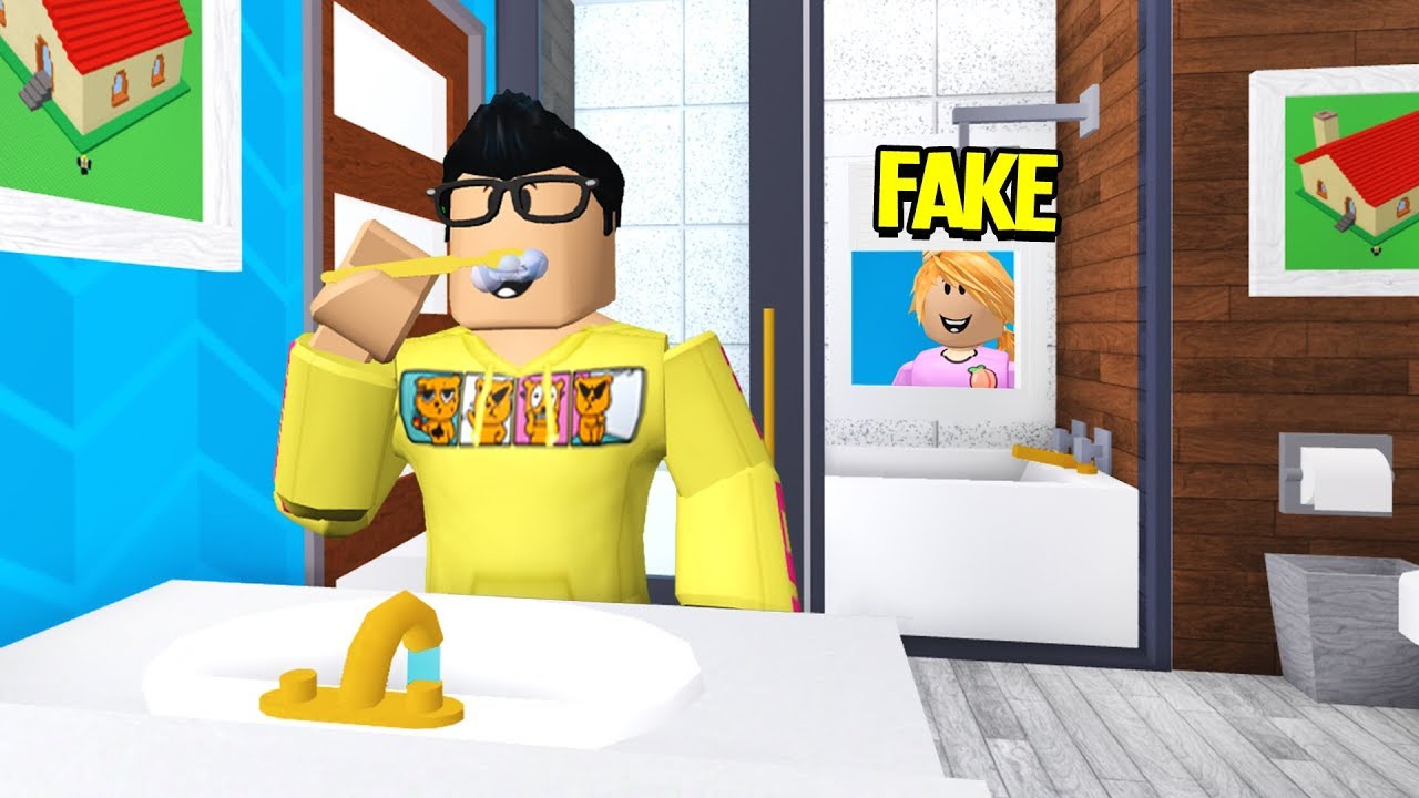 She Pretended To Be My Sister To Live With Me.. I Caught Her SPYING! (Roblox Bloxburg)