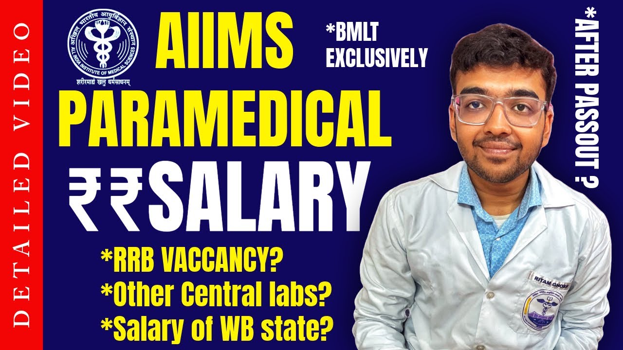 😱10K Salary 💵After BMLT Passout??💰Jobs in AIIMS,Railway,Central labs & WB State||@Ritam Ghosh (AIIMS)