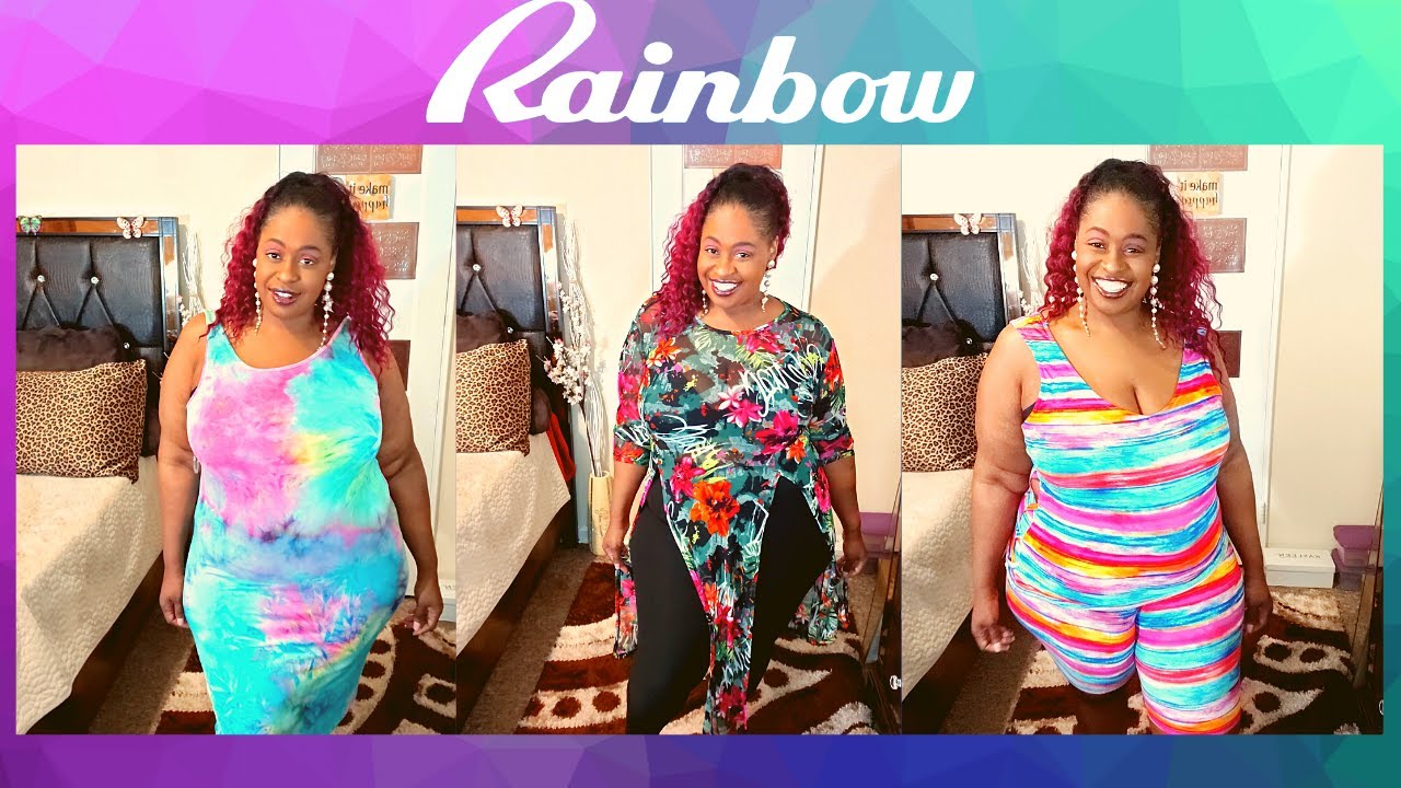 RAINBOW HAUL -  PLUS SIZE AND CURVY -  MAY 2021