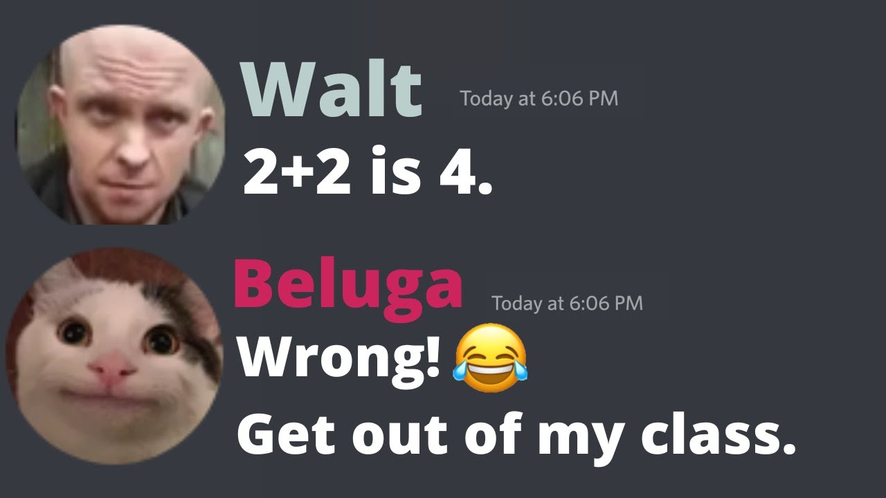 If Beluga Was A Teacher...