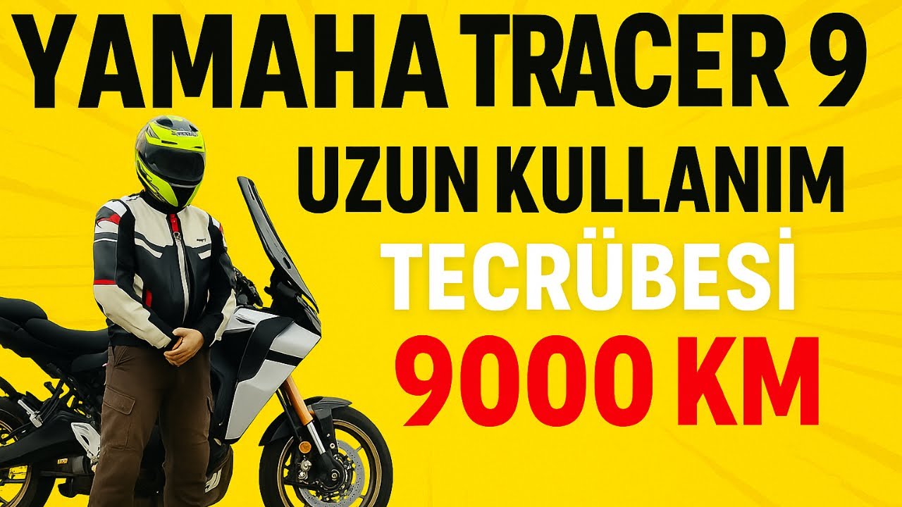 Yamaha Tracer 9 GT ile 9 Bin KM Yol: Gerçek Kullanıcı Yorumu #motovlog #tracer9gt