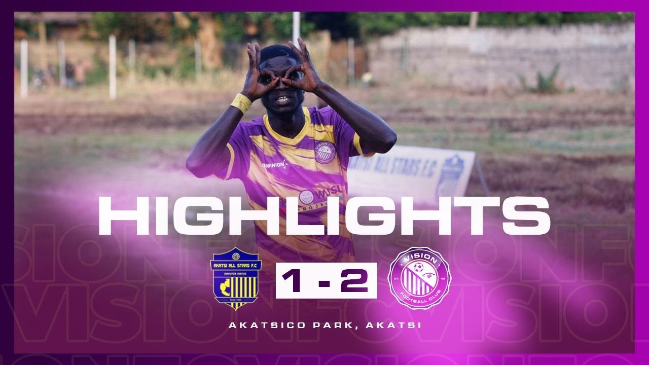 MATCH HIGHLIGHTS | Akatsi All Stars vs Vision FC (1-2) | Kyei & Offei Goals | ABDOLWK1