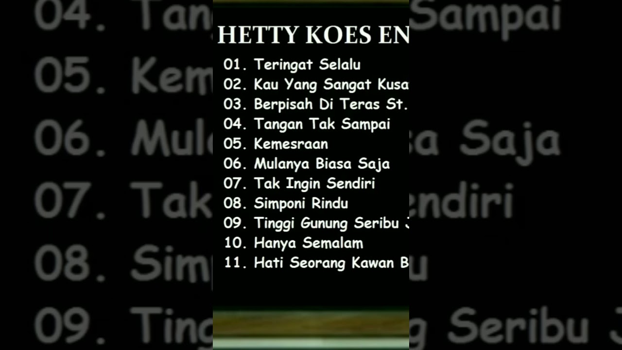 Hetty Koes Endang - Teringat Slalu #shortsviral