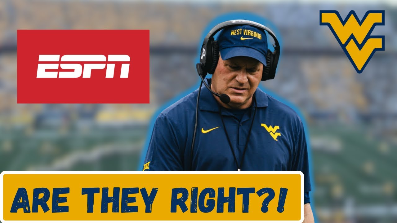 ESPN РАСКРИТИКОВАЛА WVU Football и Рича Родригеса!