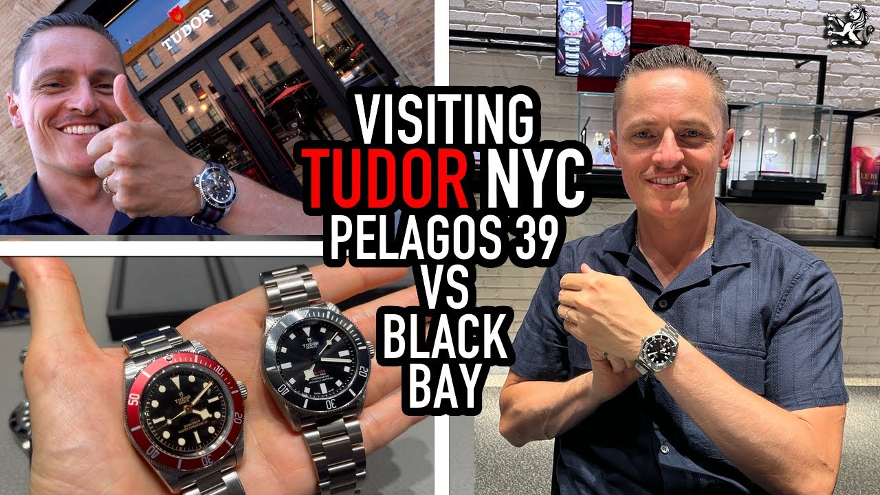 Best Tudor Dive Watch? Visiting The NYC Store: Pelagos 39 vs Black Bay Monochrome & My Submariner