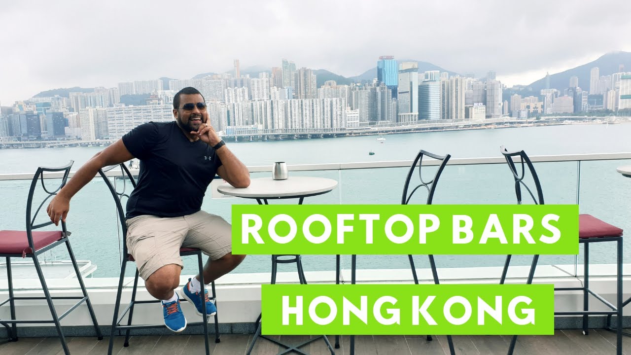 5 Best rooftop bars Hong Kong | Hong Kong Travel Vlog