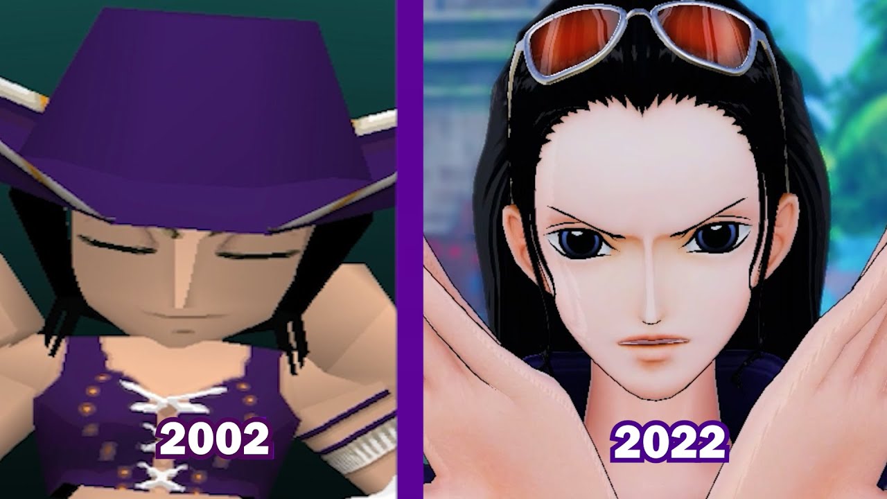 All Ultimate's NICO ROBIN One Piece Evolution (4K)