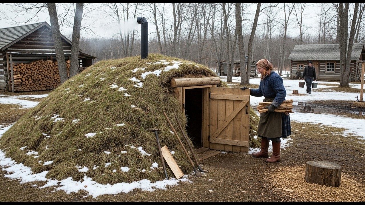 She Built an Underground Shelter That Stayed 85°F in the Worst Blizzard in 60 Years