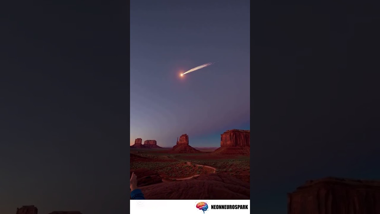 ASTEROID BREAKS APART ABOVE EARTH! 🌍💥 (Caught on Camera)