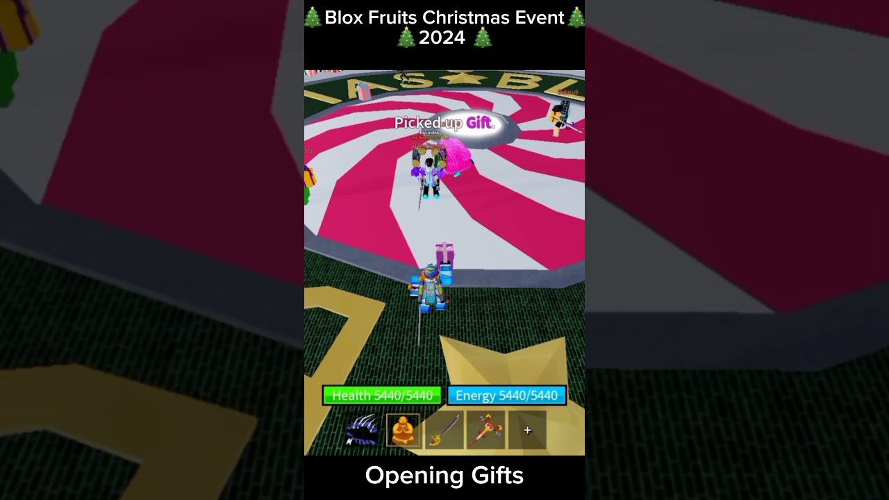 Blox Fruits has a Christmas event after the update?? #bloxfruits #roblox #christmas #gifts #event