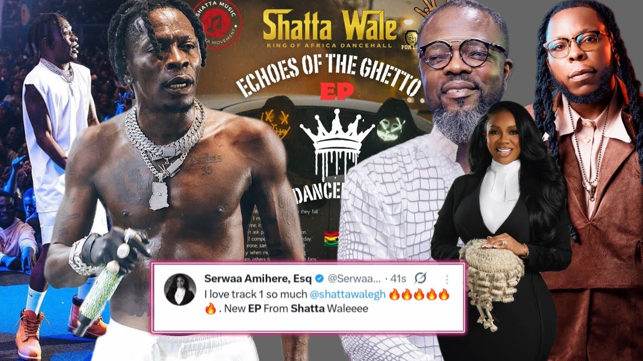 listen 2wht demedia &other artists saying about shatta's Dancehall Ep currently chartn nọ1 in USA🇺🇸 