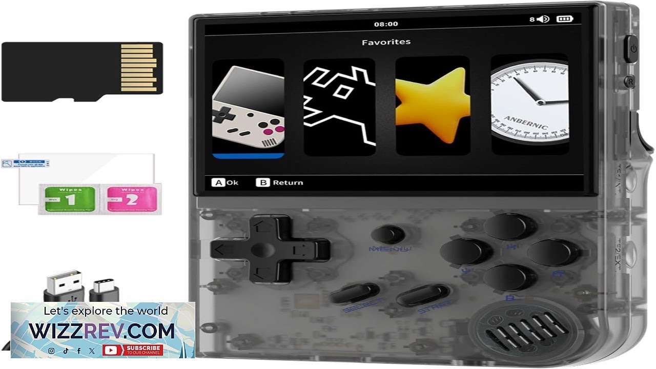 RG35XX Retro Handheld Game Console Linux System HD and TV Output 3.5