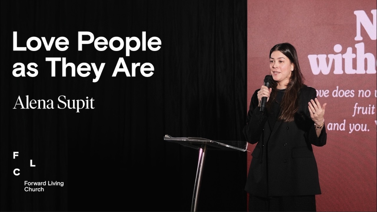 LOVE PEOPLE AS THEY ARE  |  Alena Supit