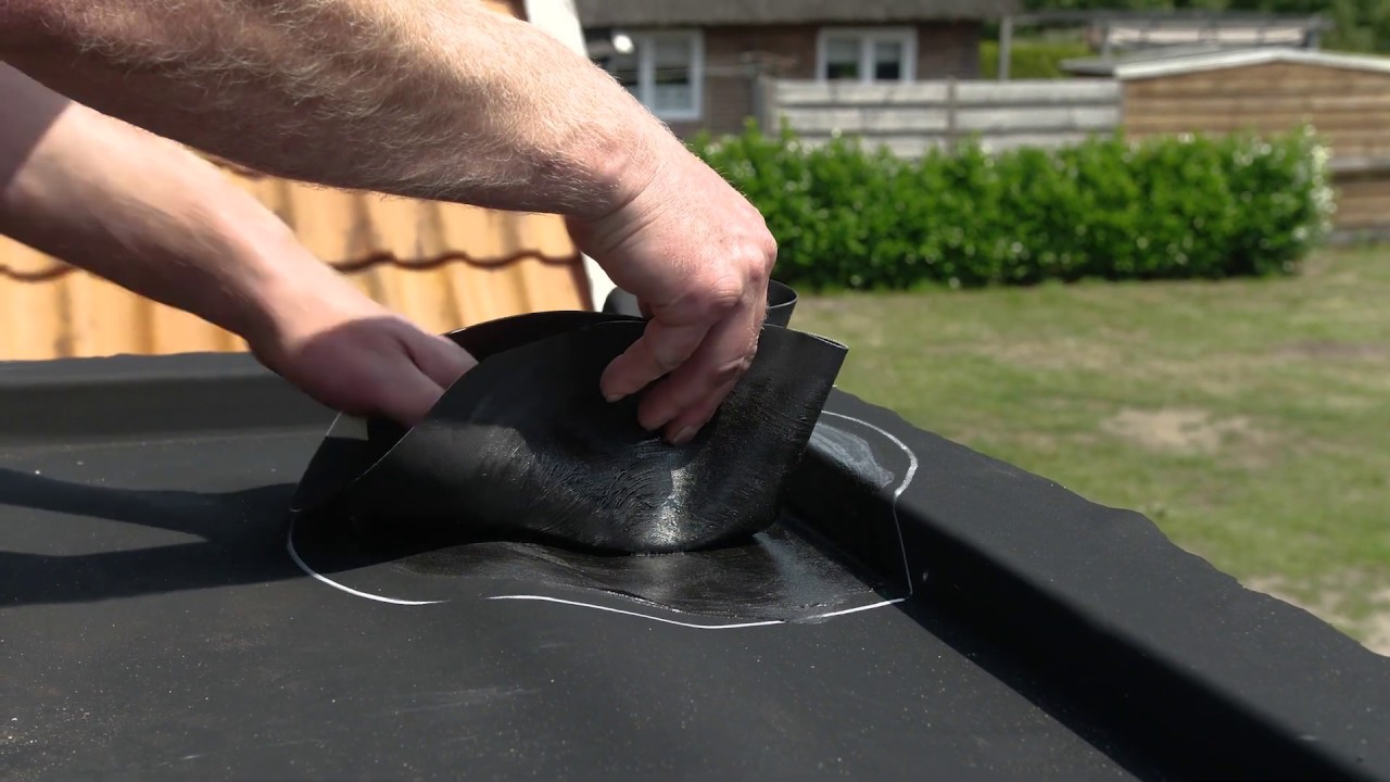 EPDM hemelwaterafvoer plaatsen - TYTANE&reg;