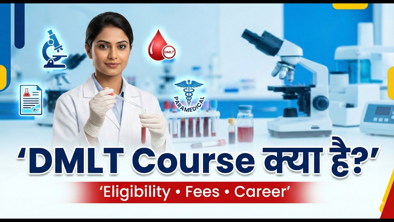 DMLT Course Kya Hai? | DMLT Full Form, Eligibility, Syllabus, Fees, Job & Salary | Complete Guide