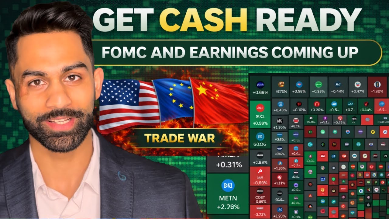 🚨 URGENT: HUGE Earnings and FOMC Week Ahead!! GET CASH READY for a BUSY WEEK!!