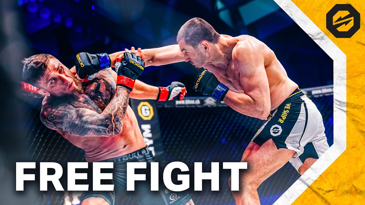 WHAT A CRAZY KO!! 🔥 | SURDU vs. GOGOLADZE | FREE FIGHT | OKTAGON 86