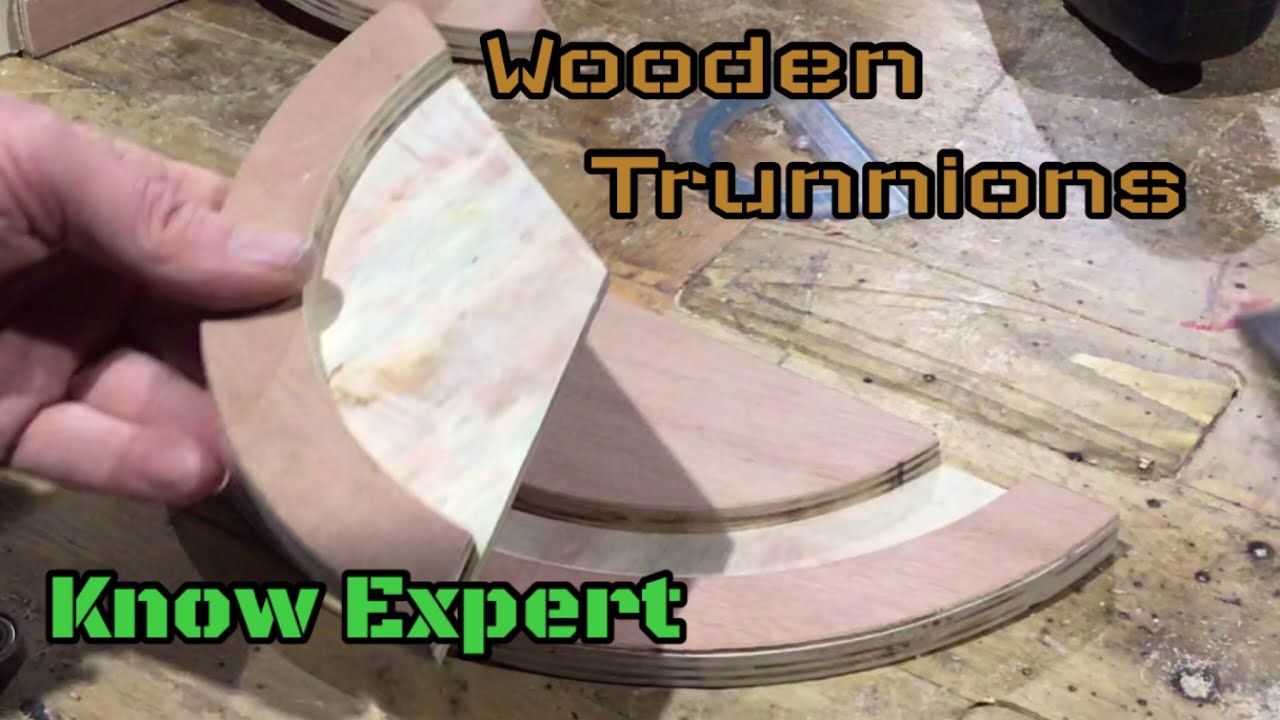 Making Wooden Trunnions for my table saw.