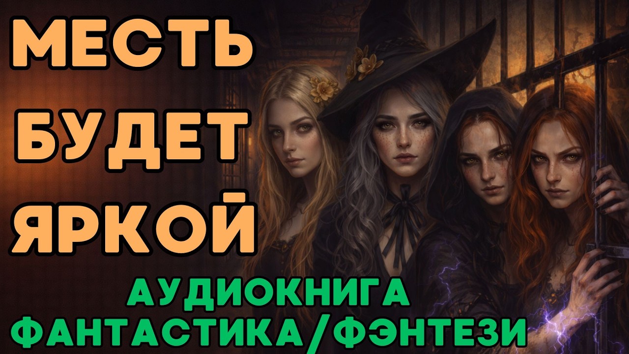 АУДИОКНИГА ФАНТАСТИКА/ФЭНТЕЗИ: МЕСТЬ БУДЕТ ЯРКОЙ СЛУШАТЬ