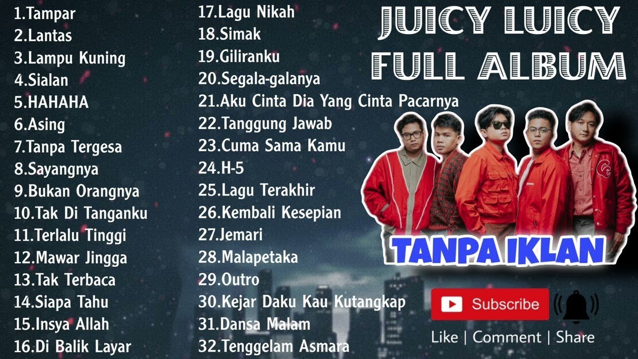 Juicy Luicy – Full Album Nonfiksi 🎧 Lagu Sentimental untuk Waktu Santai & Liburan