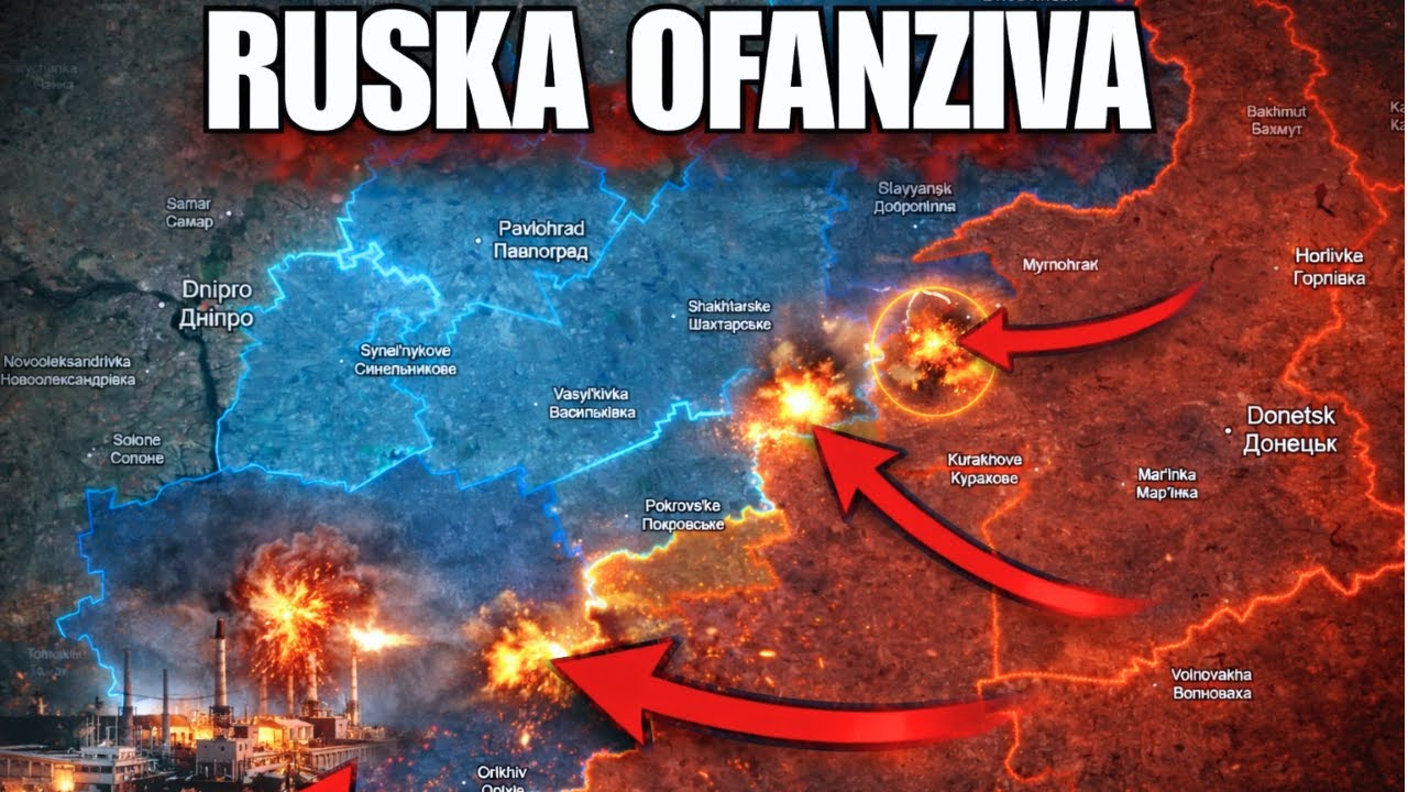 Novi ruski napad na energetski sektor  🔥