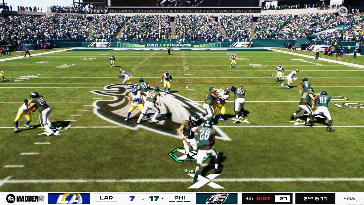 Madden NFL 26 - Los Angeles Rams vs Philadelphia Eagles - Gameplay (PS5 UHD) [4K60FPS]