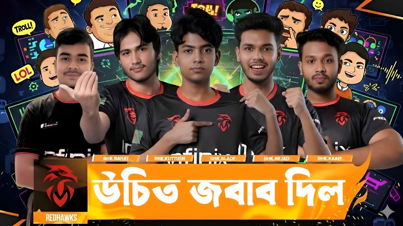 RHK কে নিয়ে যারা troll করেছিল, তাদের উচিত জবাব দিল (RedHakws) | FFBPL 2026 Finals Match | TMR MAFIA