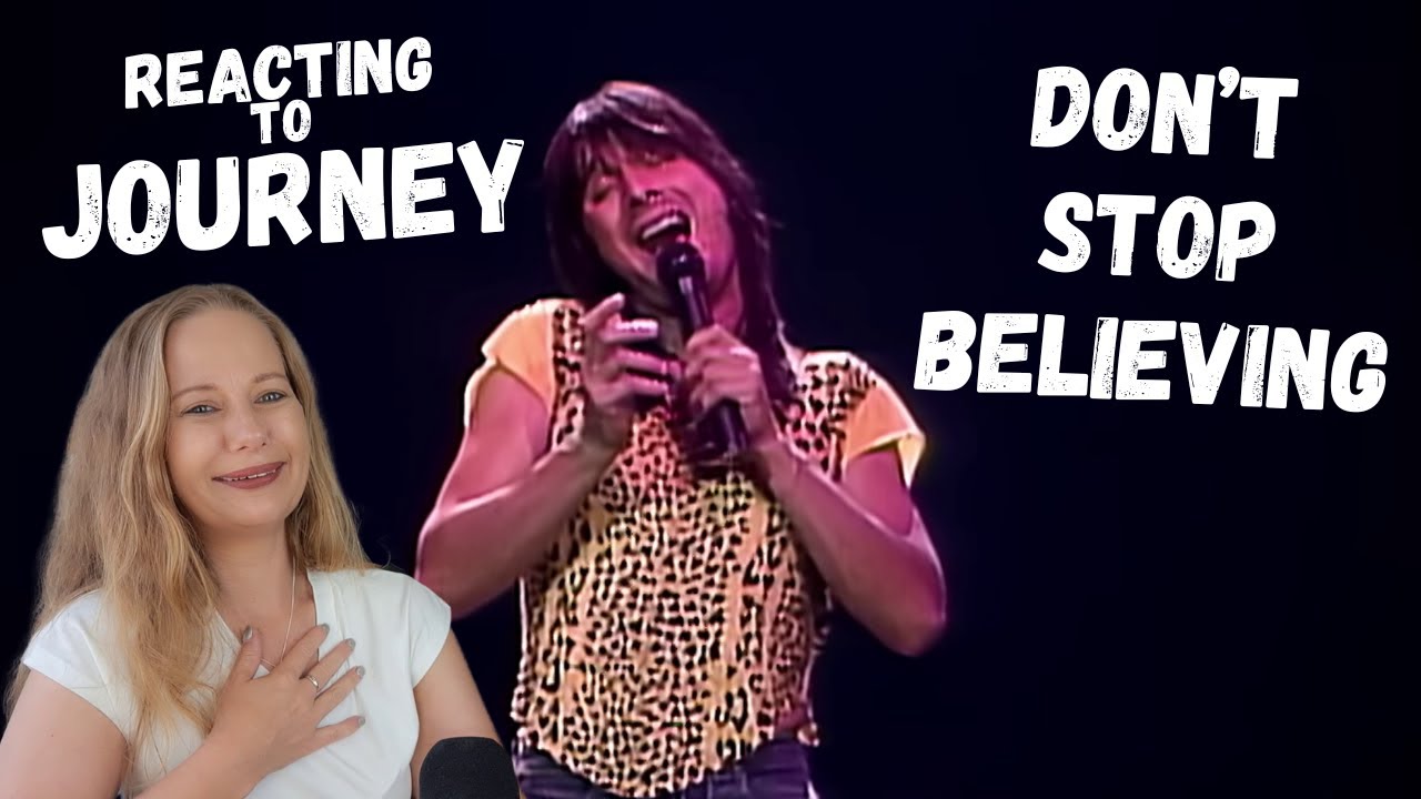 I reacted to JOURNEY's 1981 Escape Tour DON'T STOP BELIEVING