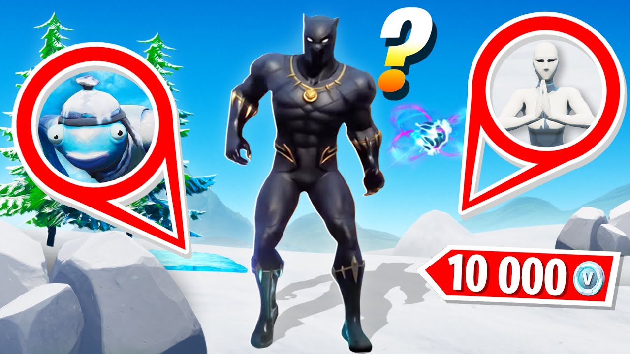 Je TRICHE pour GAGNER 10 000 V-bucks dans ce CACHE CACHE ! (Fortnite Saison 5)