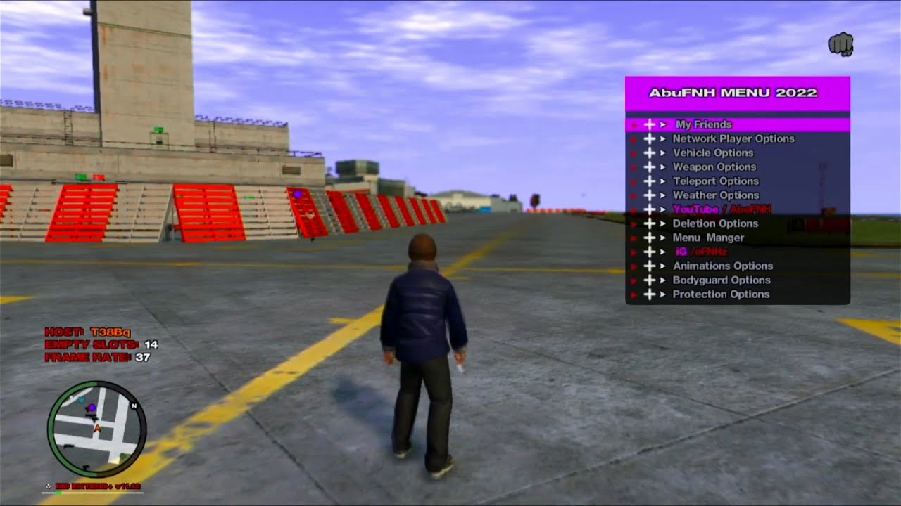مود منيو AbuFNH Mod MENU | GTA iv