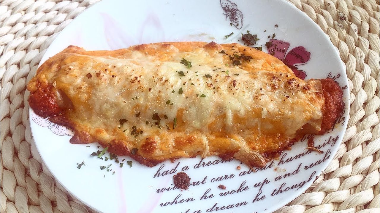 Receta de canelones con paté y atún