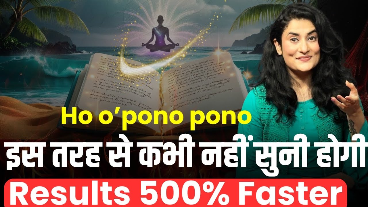 500% Faster Result मिलता है ऐसे Ho o’pono pono Prayer करने पर | Ho opono pono Technique @drarchana