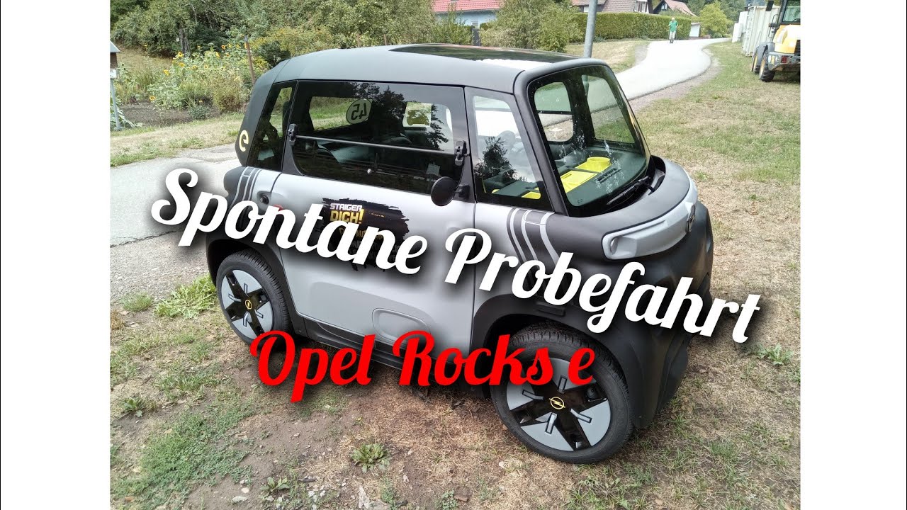 Opel Rocks e. Eine spontane Probefahrt.