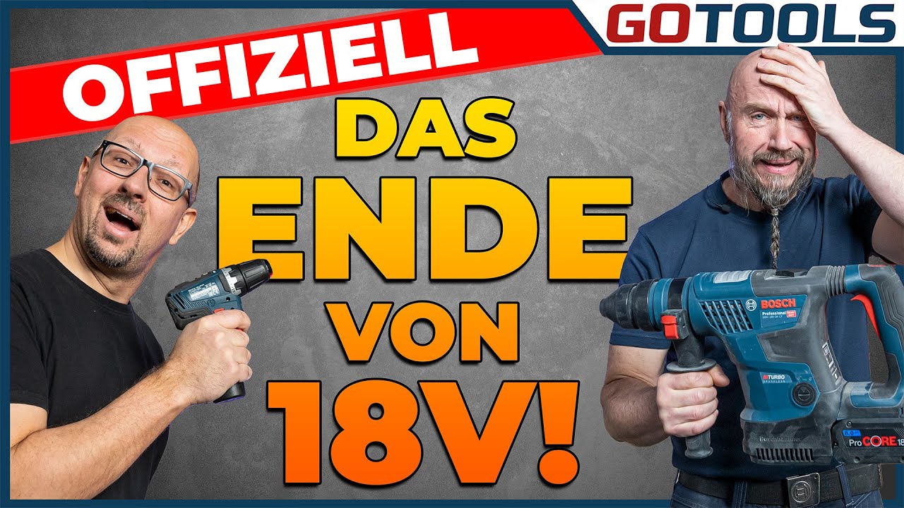 Das Ende von Bosch 18V Akkugeräten!? Das können 12V Maschinen heutzutage!