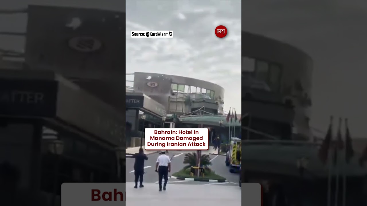 Hotel in Manama Damaged During Iran Attack | Bahrain Latest Updates