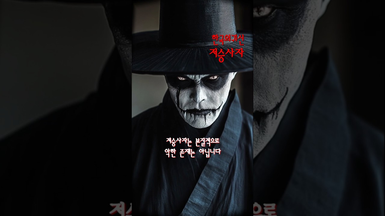 한국의 귀신 저승사자  #무서운이야기  #공포특집  #horror