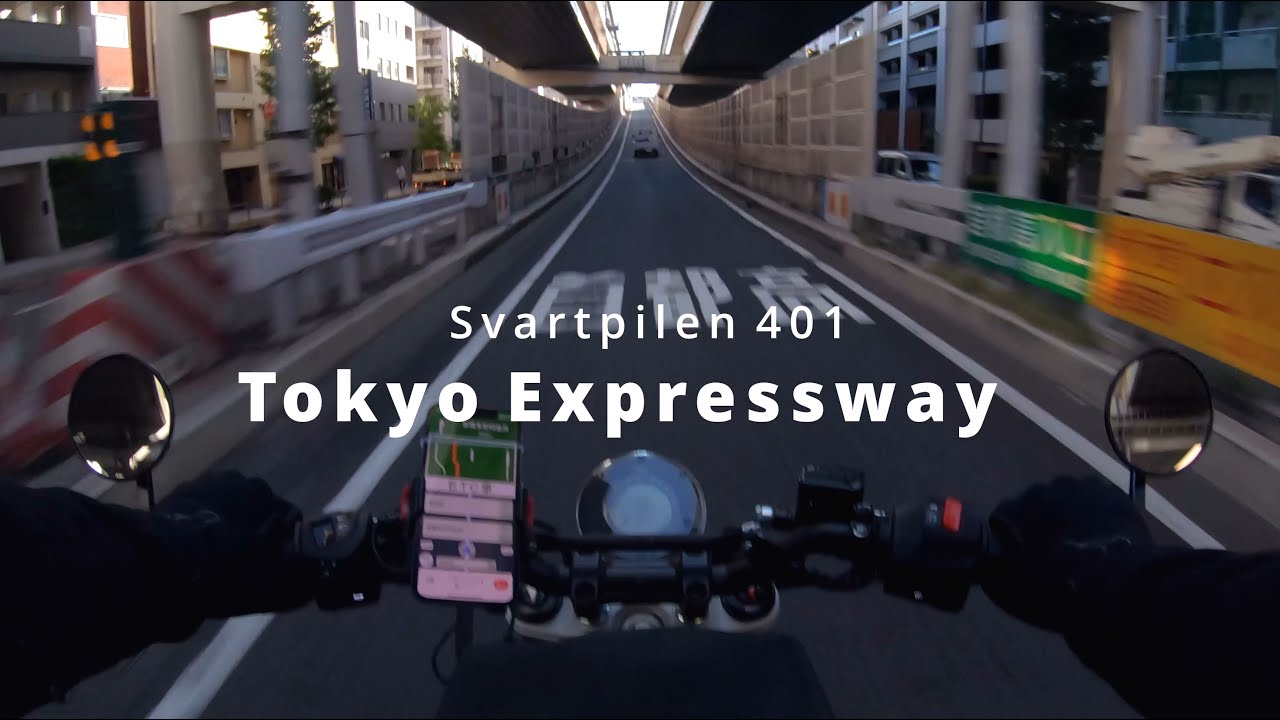 【Husqvarna Svartpilen 401】Tokyo Expressway POV Run Daytime