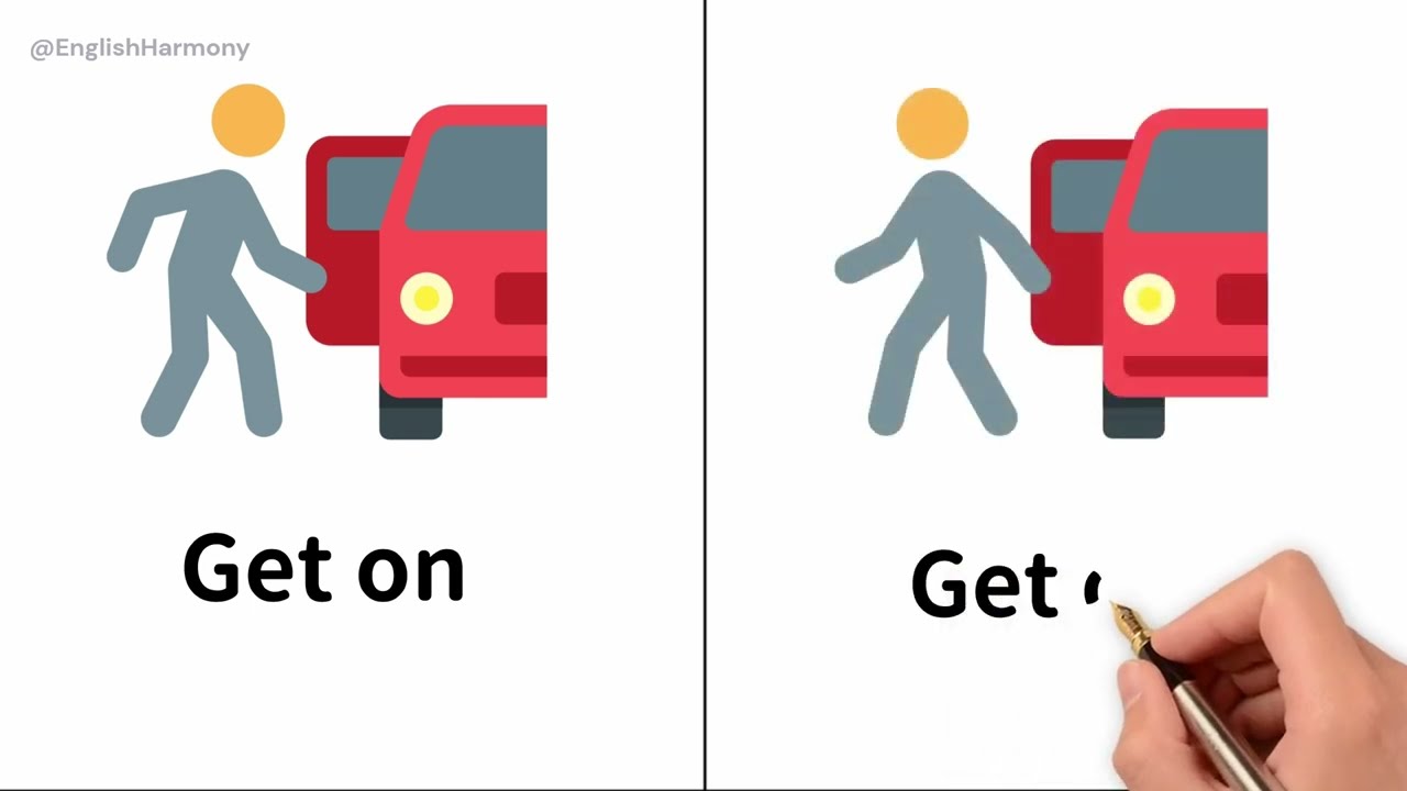 Opposite Phrasal Verbs in English | Daily English Vocabulary Practice