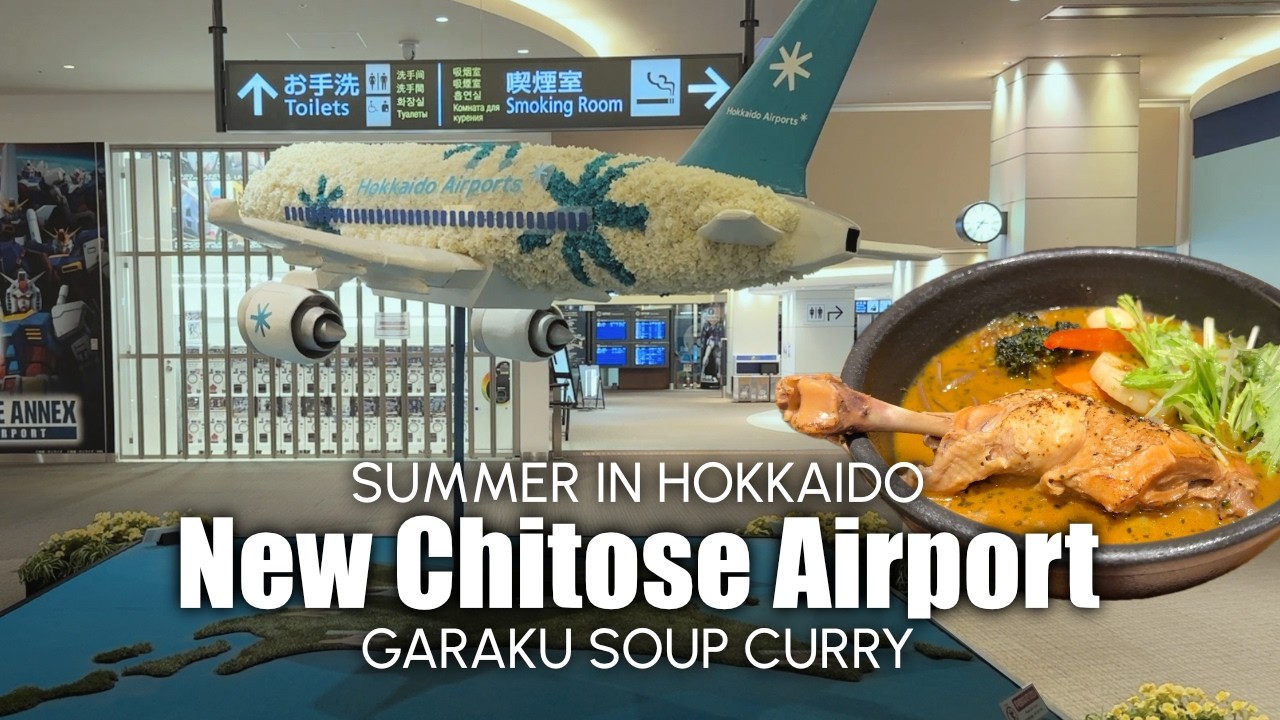 Summer in Hokkaido ☀️ NAIA Terminal 3 Marhaba Lounge, New Chitose Airport, Garaku soup curry
