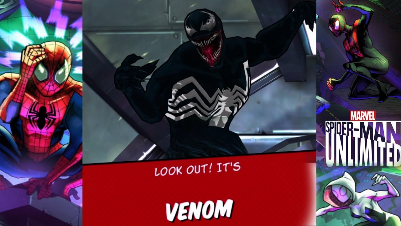 Spider-Man Unlimited World 2099 Special Event Walkthrough #2 (by Gameloft) iOS/Android - Venom Fight