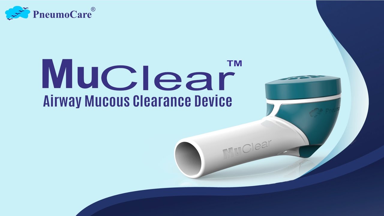 PneumoCare - MuClear - Airway Mucus Clearing PEP Device