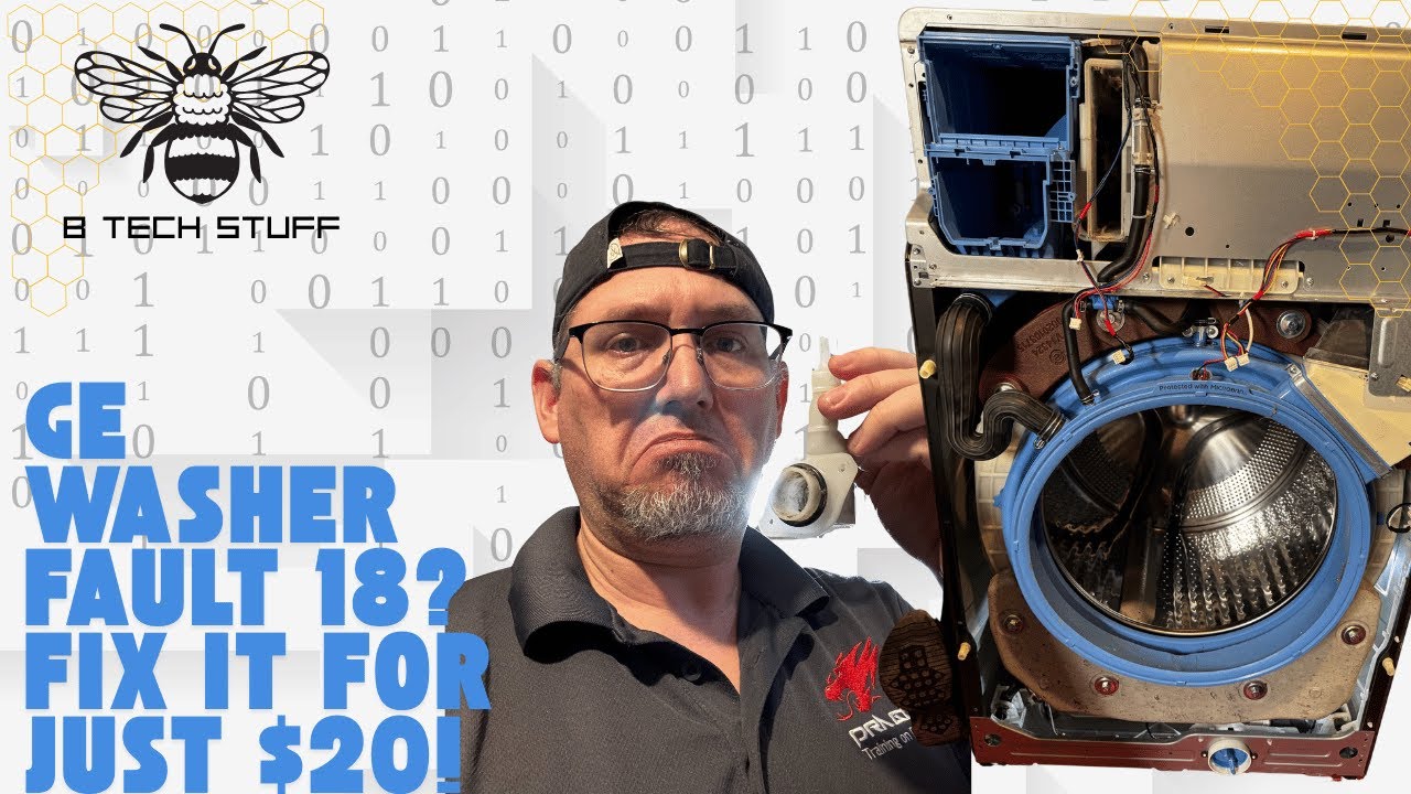 GE Washer Fault 18? Fix It for Just $20!
