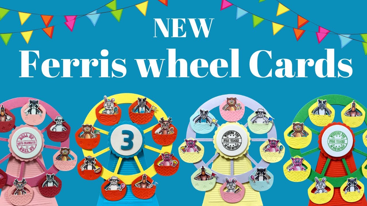 SUNDAY SURPRISE How to make a FERRIS WHEEL Card